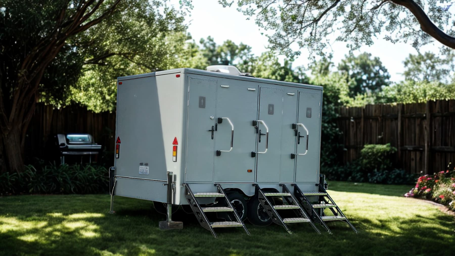 portable luxury restrooms