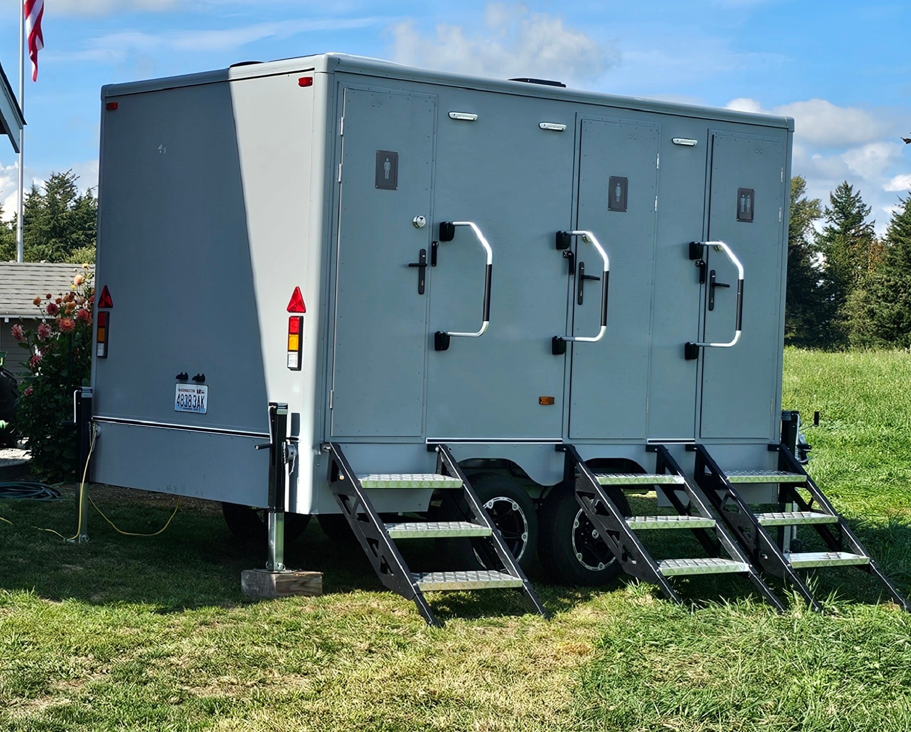 Portable Toilets Trailer